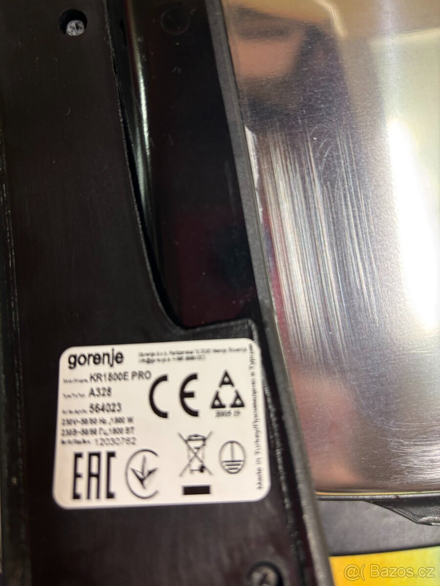 Kontaktní gril Gorenje - 5