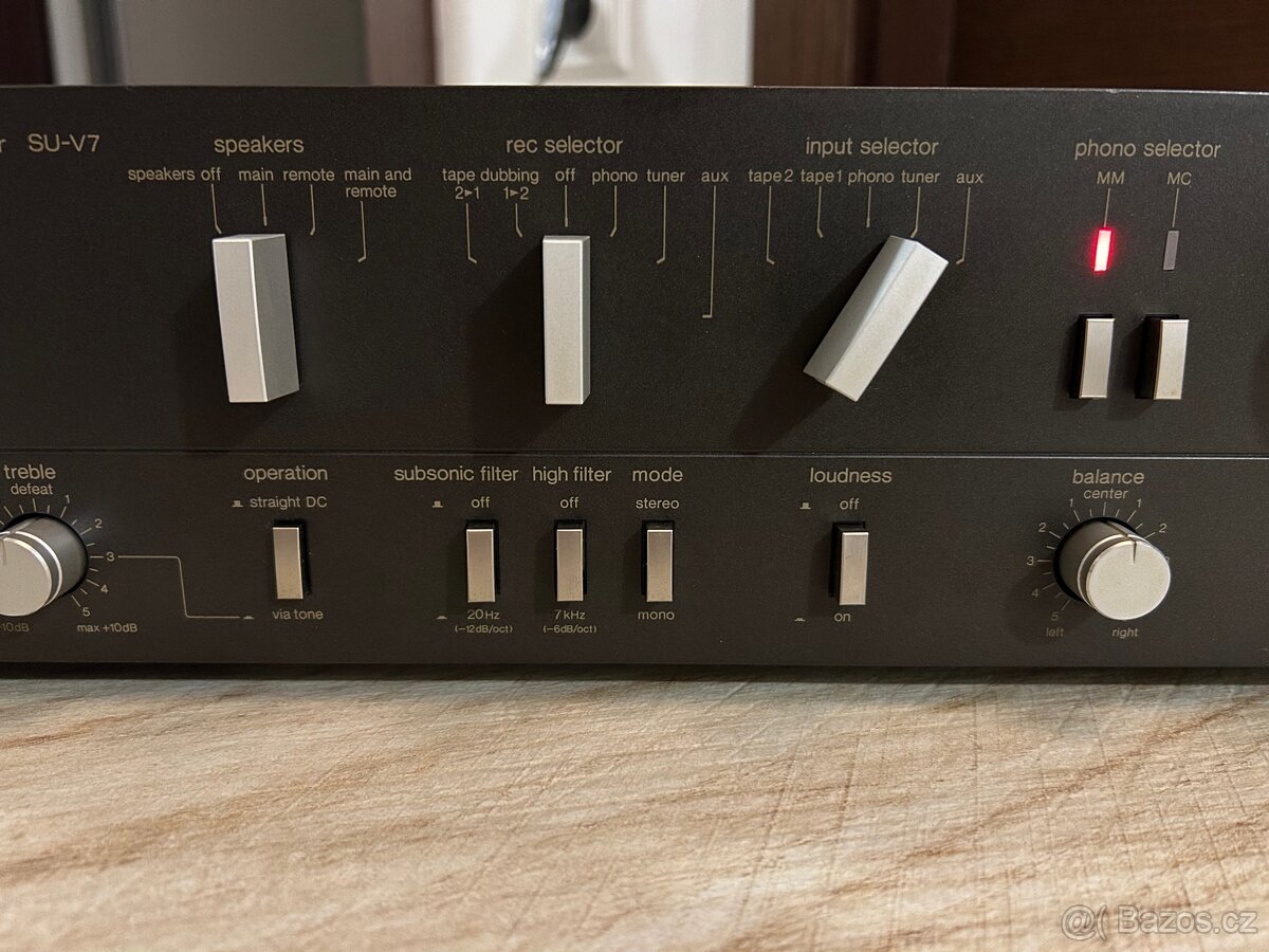 Zesilovač Technics SU-V7 New Class A Stereo Amplifier - 5