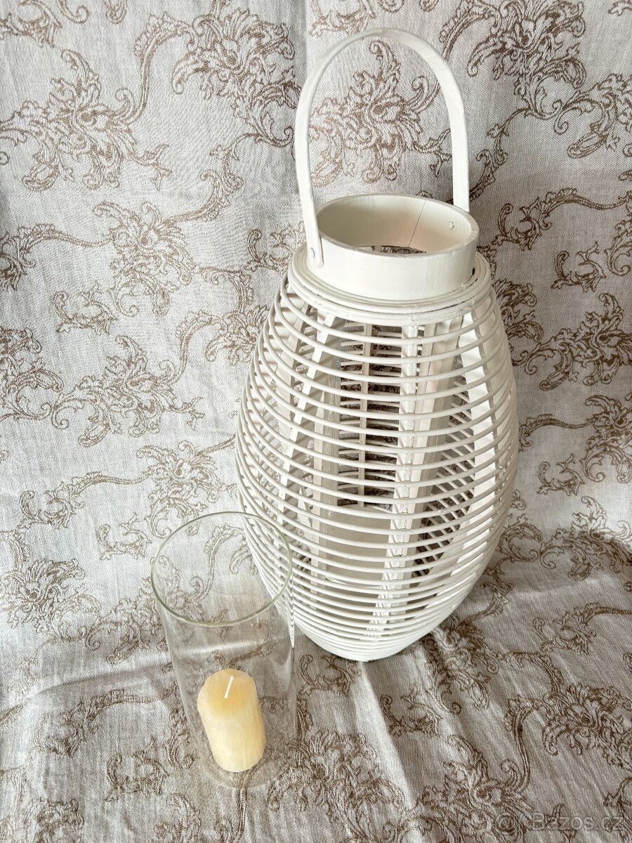 Lucerna Bílá 42 cm - 5