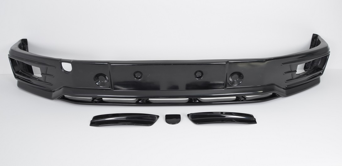 VW T6 (2015-2019) přední tuning spoiler + difuzor, lízátko - 5