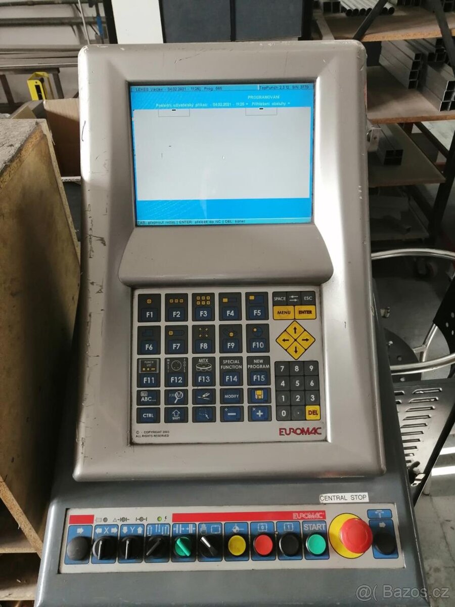 Vysekávací lis EUROMAC ZX 1250 - 5