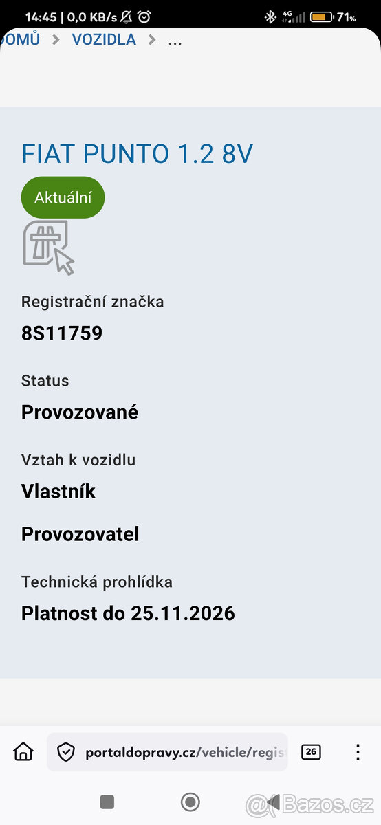 Fiat Punto 188 1.2 8v rok 2008 VADNÉ SERVO - 5