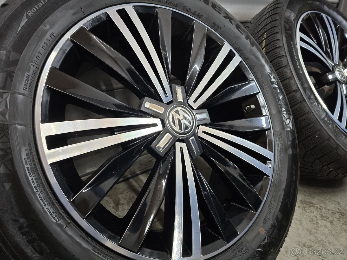Zimní sada ALU kol Volkswagen Tiguan R-line r18 - 5