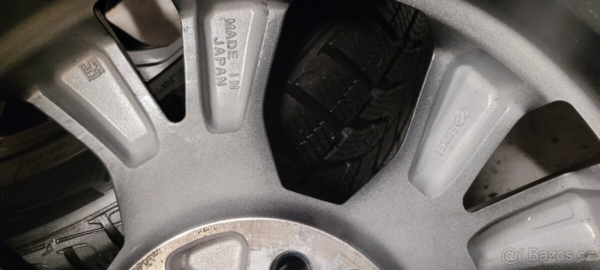 Subaru Forester,alu 18',černé,5x114,3, zimní pneu - 5