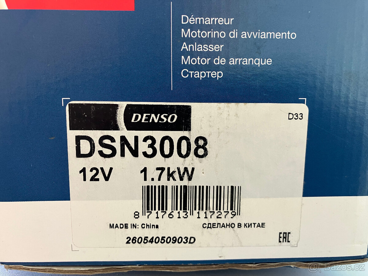 Startér DENSO DSN3008 - 5