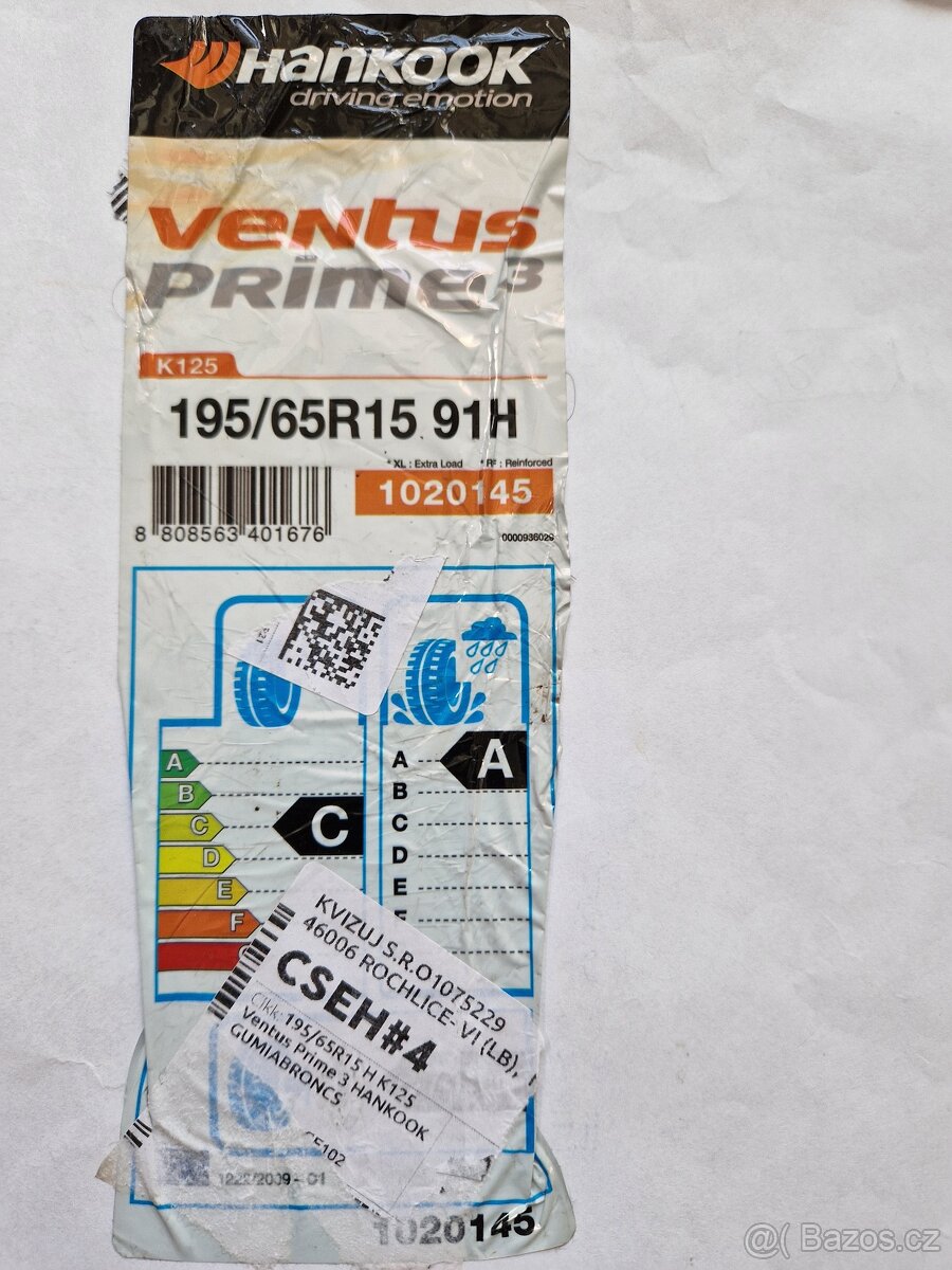 Sada letní kola 195/65 R15 5x112 VW koncern - 5