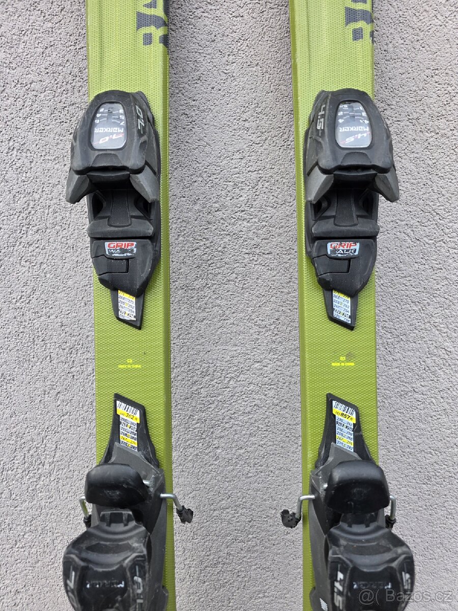 Dětské lyže VÖLKL RACE TIGER, 120 cm + lyžáky FISCHER - 5