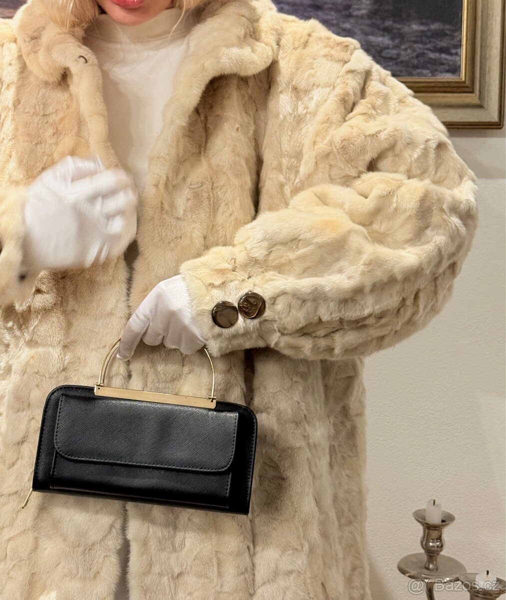 Bílý norkový kožich - 5
