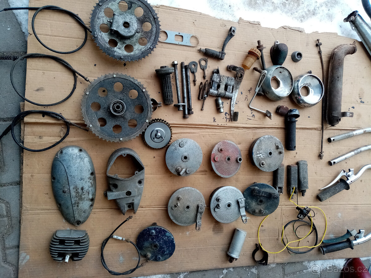 Díly na jawu 555,05,20,21 - 5