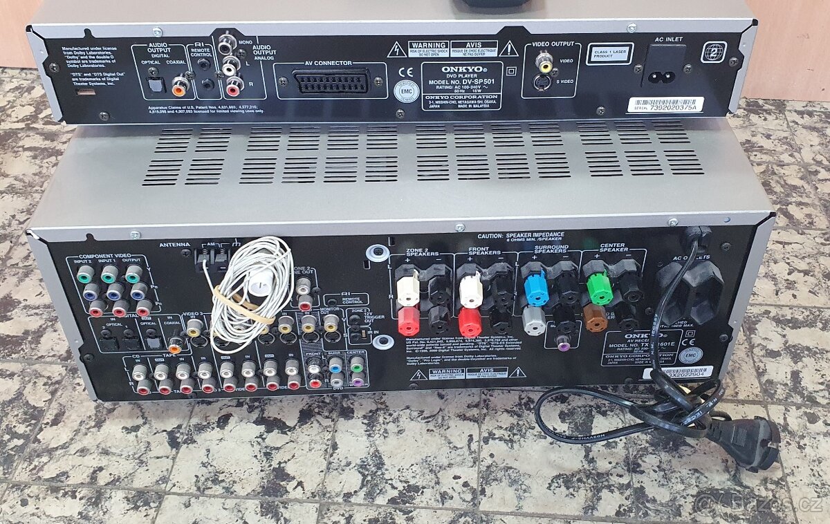Receiver + DVD Onkyo , záruka - 5