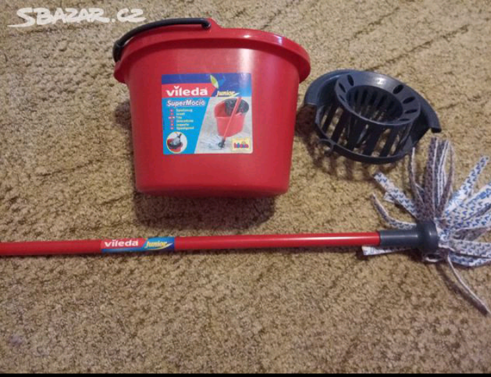 Nový dětský mop s kbelíkem Vileda - 5