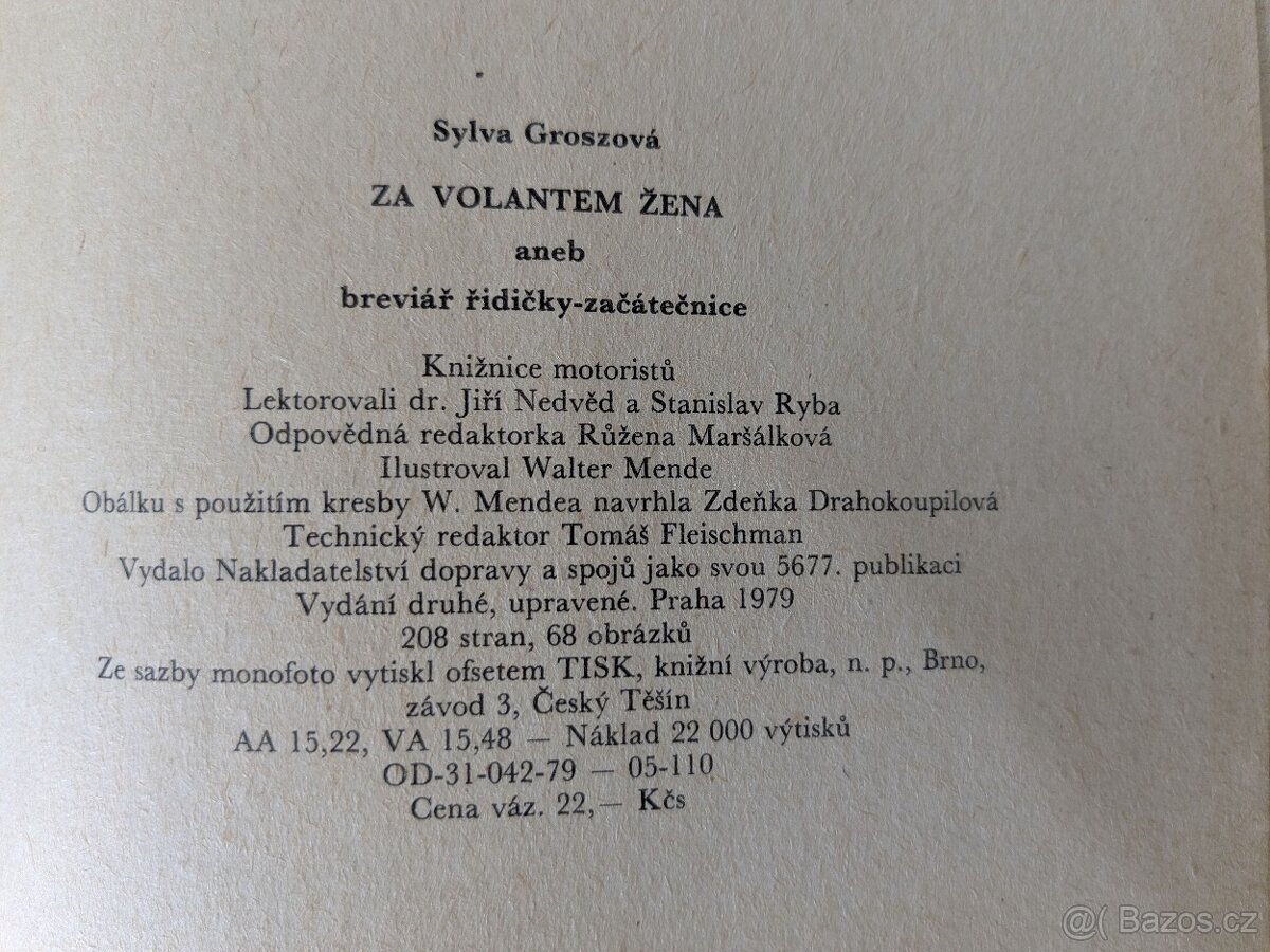 Kniha Za volantem žena - 5