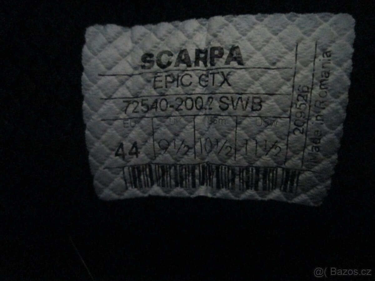 Scarpa GTX....vel.44 - 5
