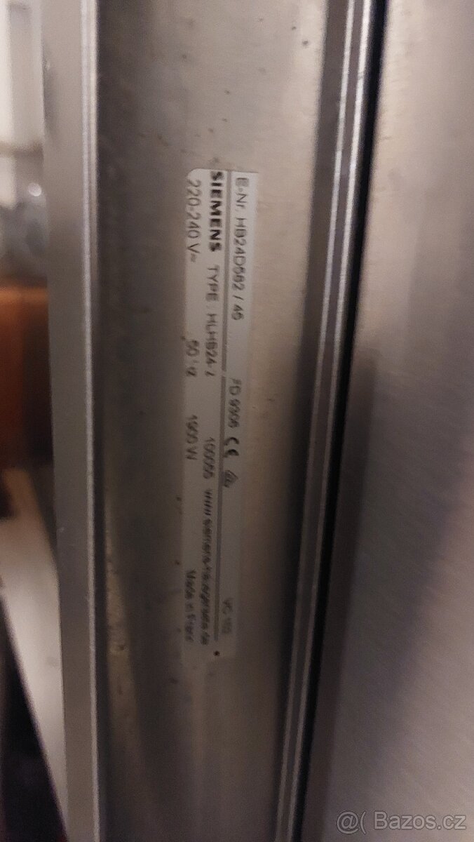 Parní vestavná trouba Siemens HB24D552 - 5