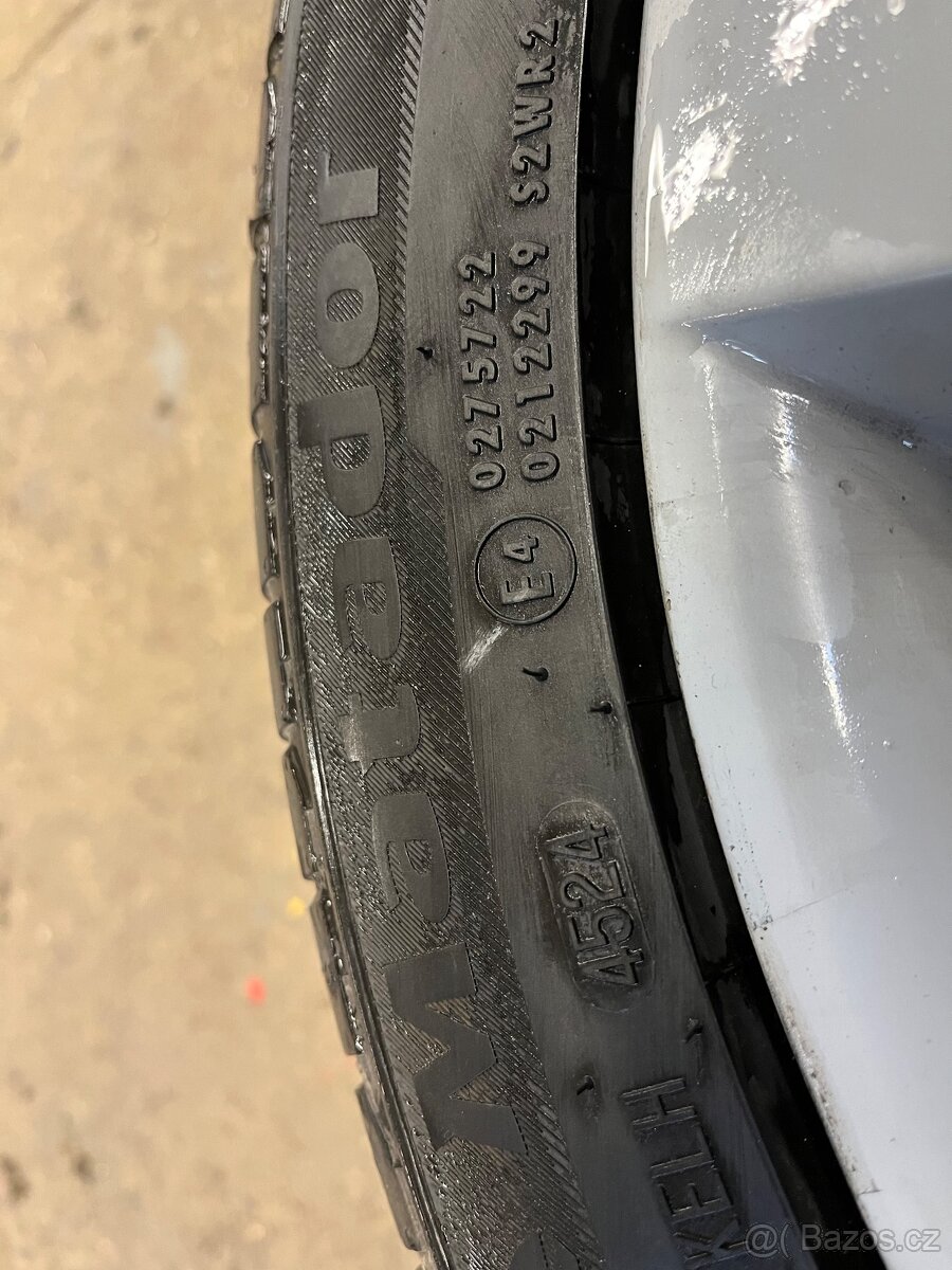 ALU kola 17 + letní pneu - 5