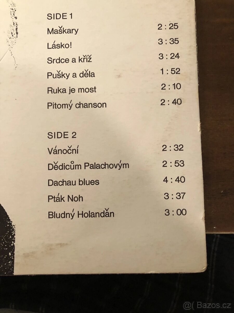 ABSOLUTNÍ RARITA podepsaná 1 Z 300 KAREL KRYL MAŠKARY 1970 - 5