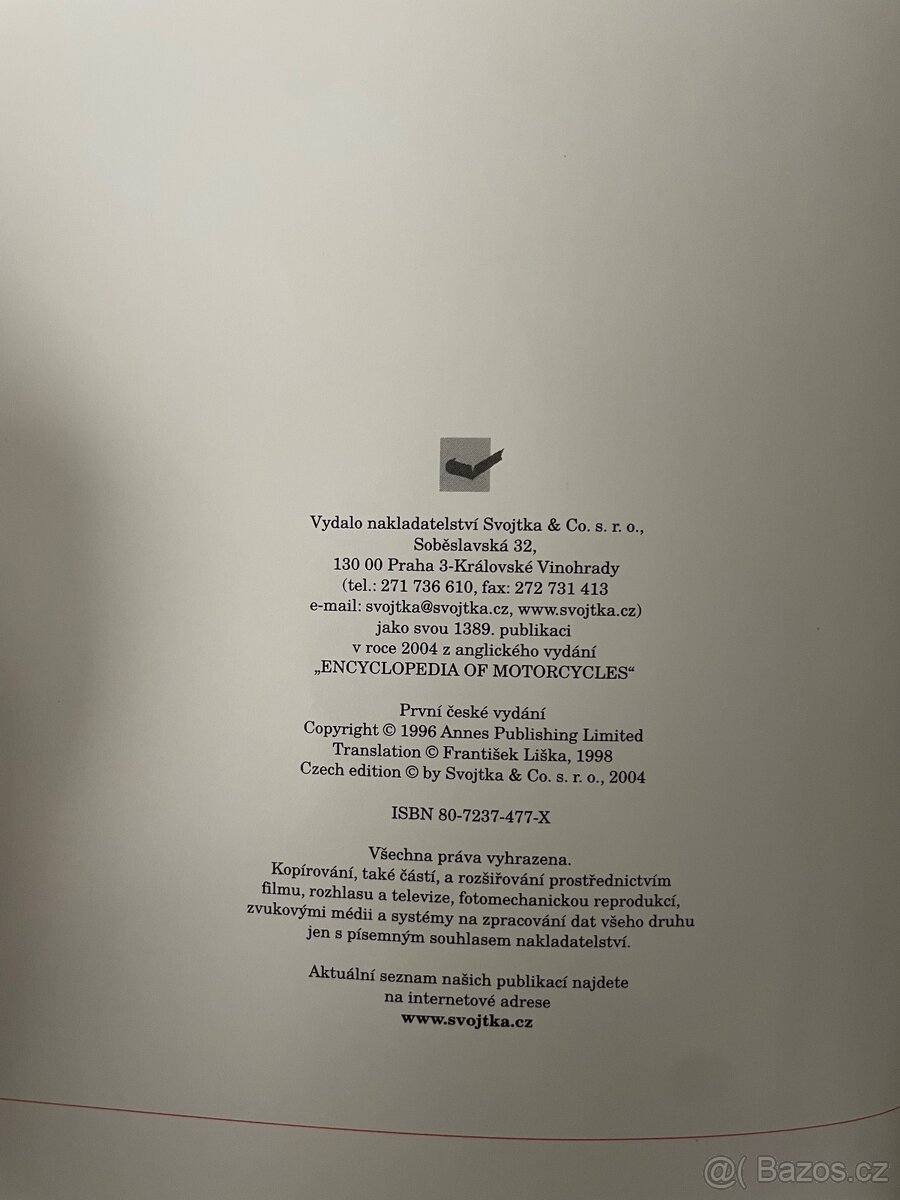 Encyklopedie motocyklů - 5