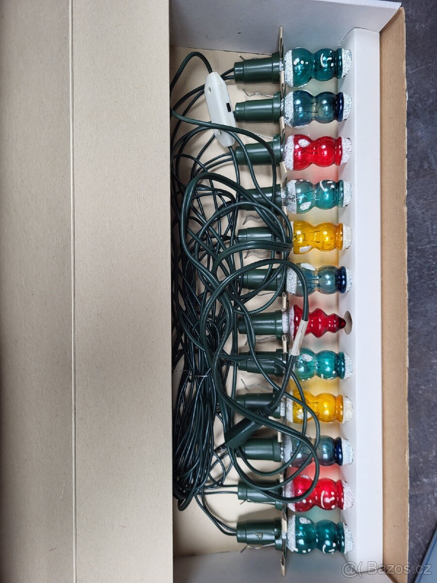 Retro vánoční osvětlení 85 - 5