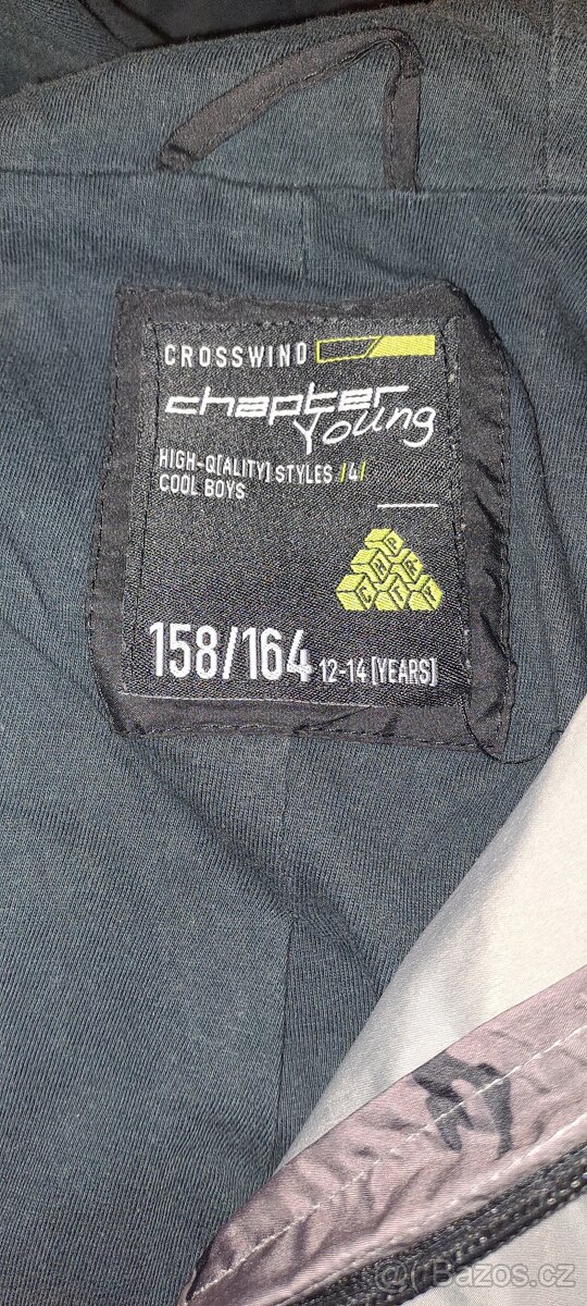 Šusťáková bunda Crosswind vel: 158/164 - 5