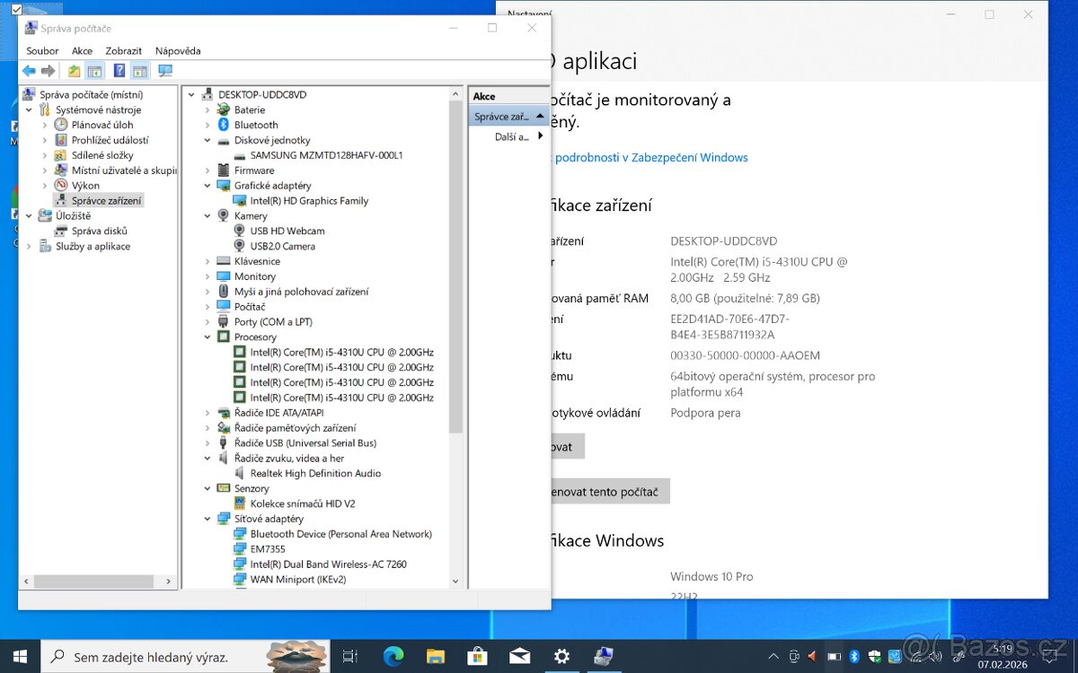 Průmyslový tablet Panasonic TOUGHPAD FZ-G1 Mk2 - 5