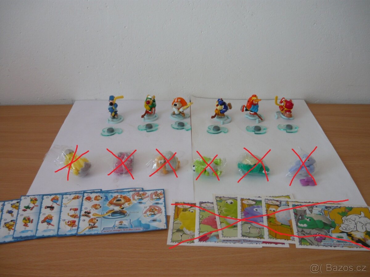 Kinder figurky-série 1. - 5