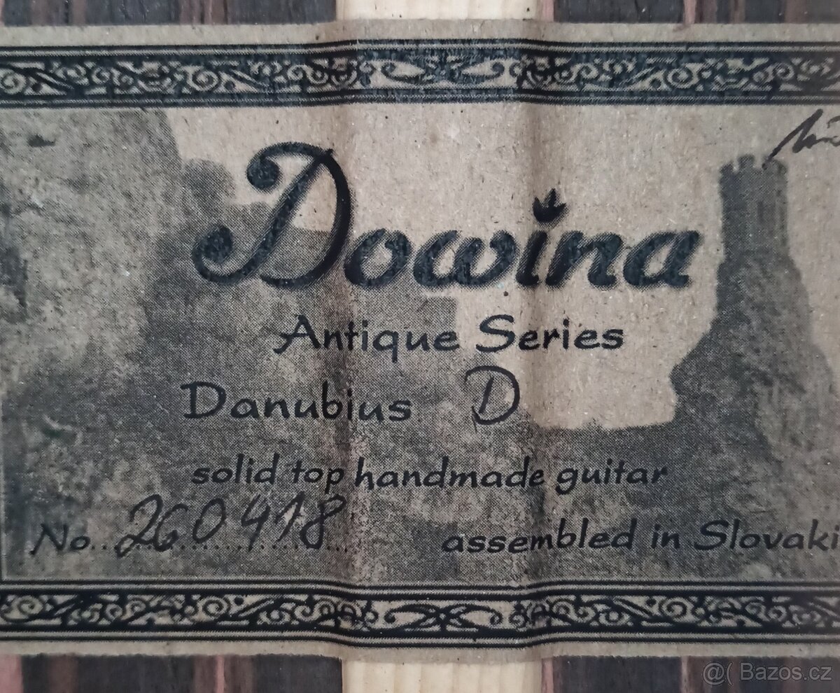 Predam akusticku gitaru Dowina Danubius D. - 5