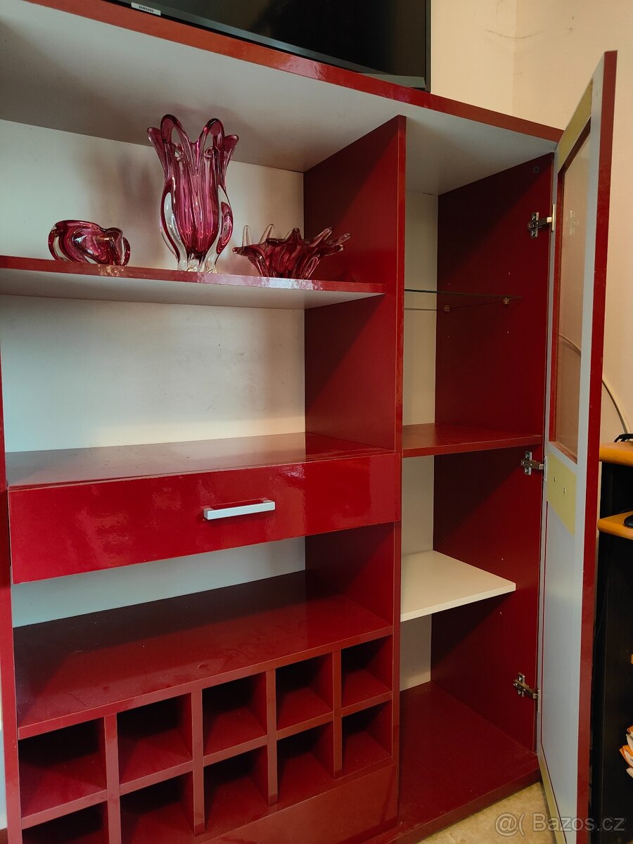 Barová skříň vitrína - 5