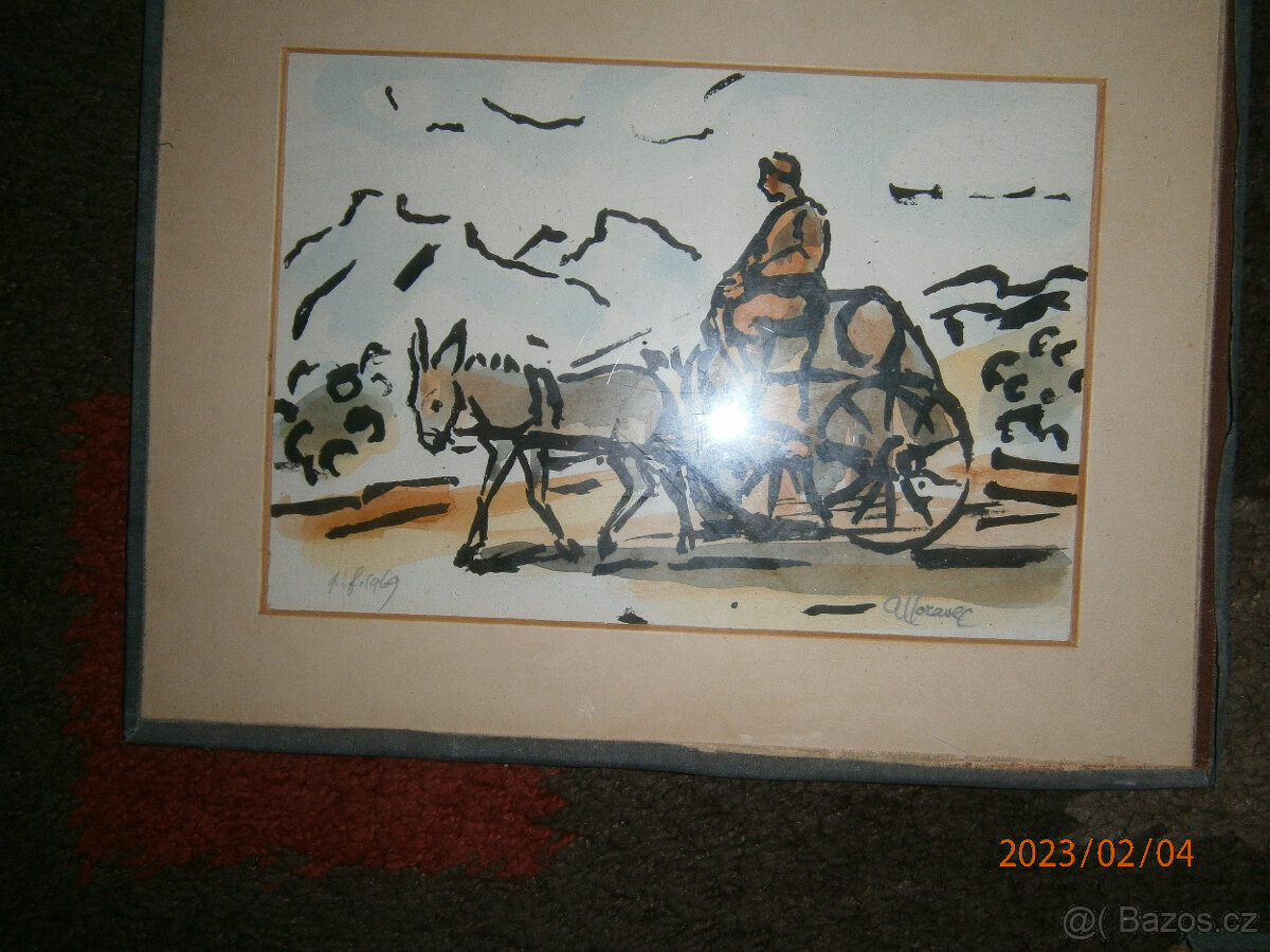 obrazy - Alois Moravec,malíř, zasloužilý umělec - 5