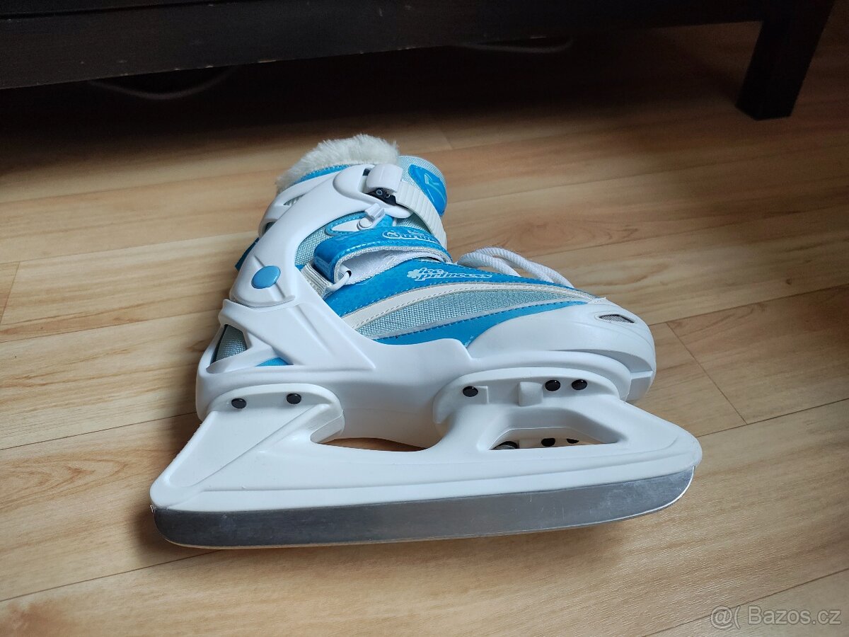 Dětské brusle rostoucí vel. 35-38- jako nové - 5