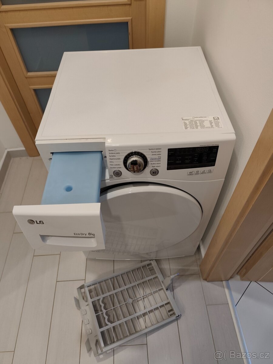 Sušička prádla LG, 8kg, kondenzační, A++ - 5