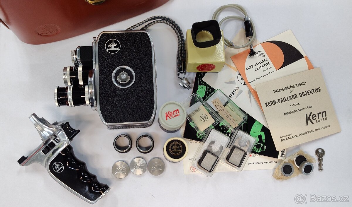 Kamera Bolex - Paillard D8L s příslušenstvím - 5