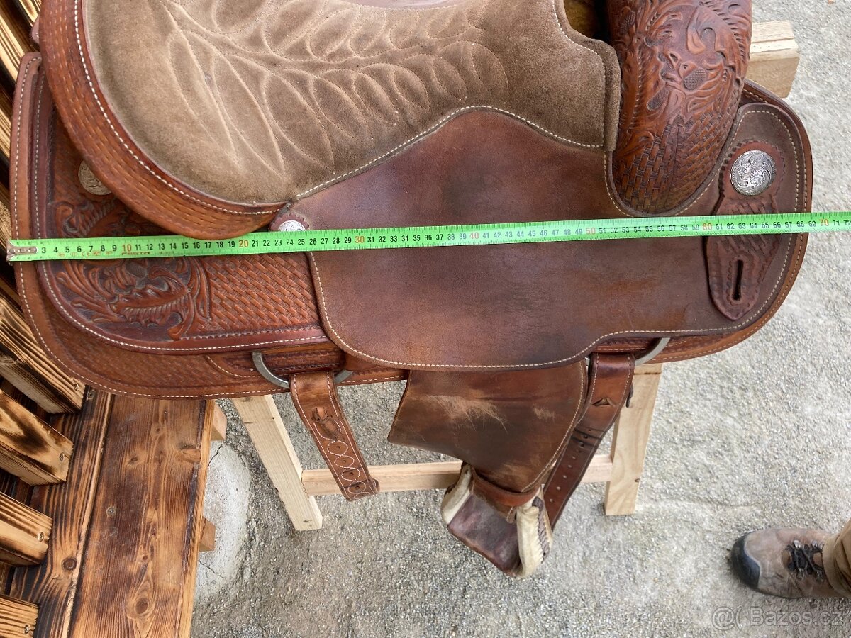 Westernové sedlo - 5