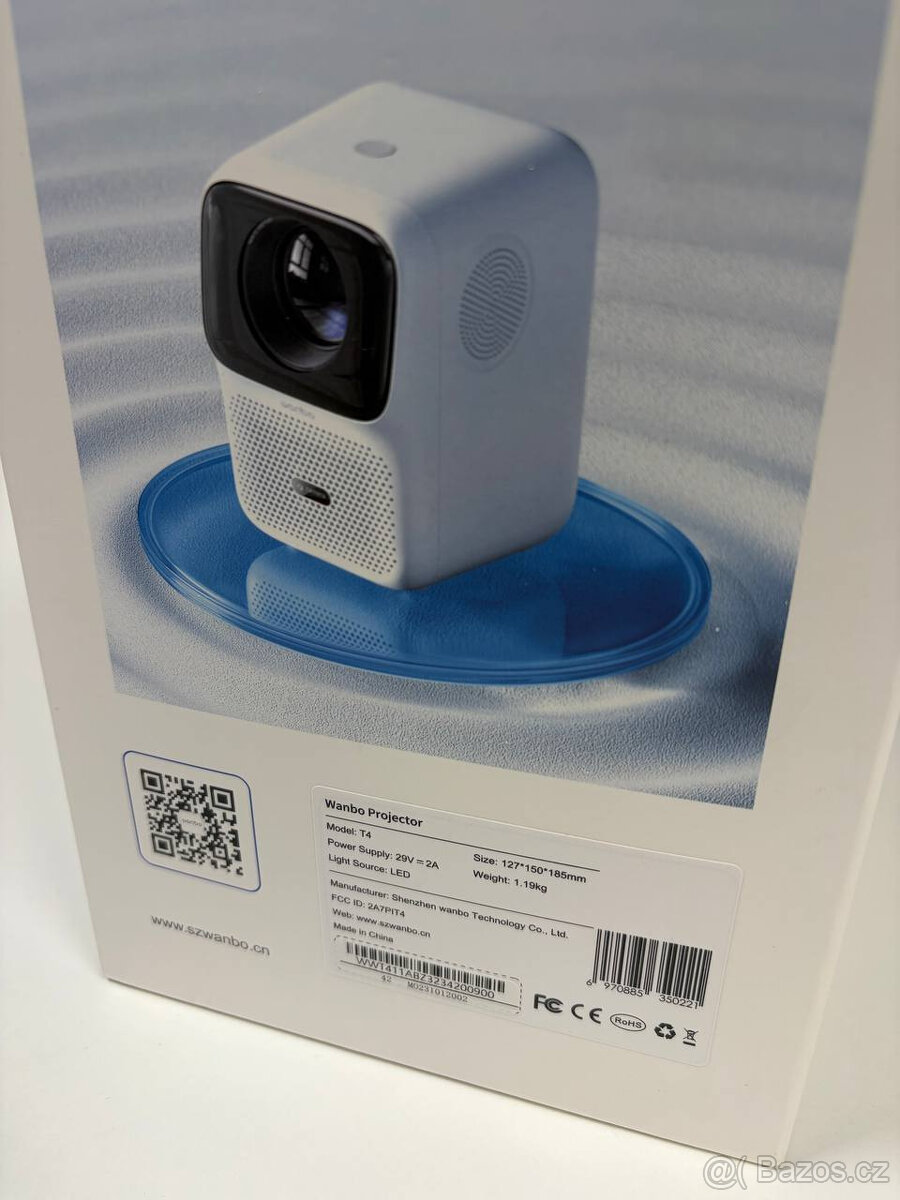 Domácí projektor Wanbo T4 s Androidem - 5