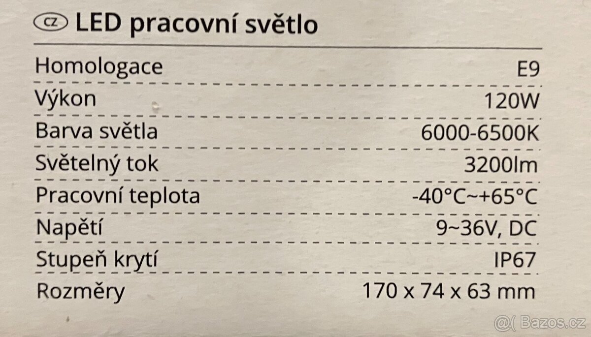2x přídavné LED světlo - 5