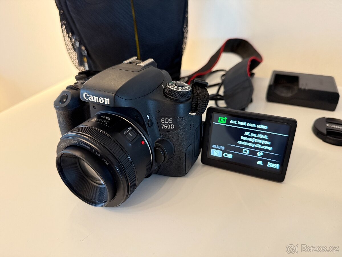 Komplet TOP SET Canon 760D + Canon 50mm f1.8 + Tamron 18-200 - 5