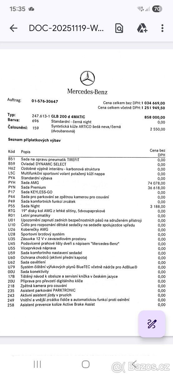 Mercedes-Benz GLB, GLB 200d AMG 4M - 5
