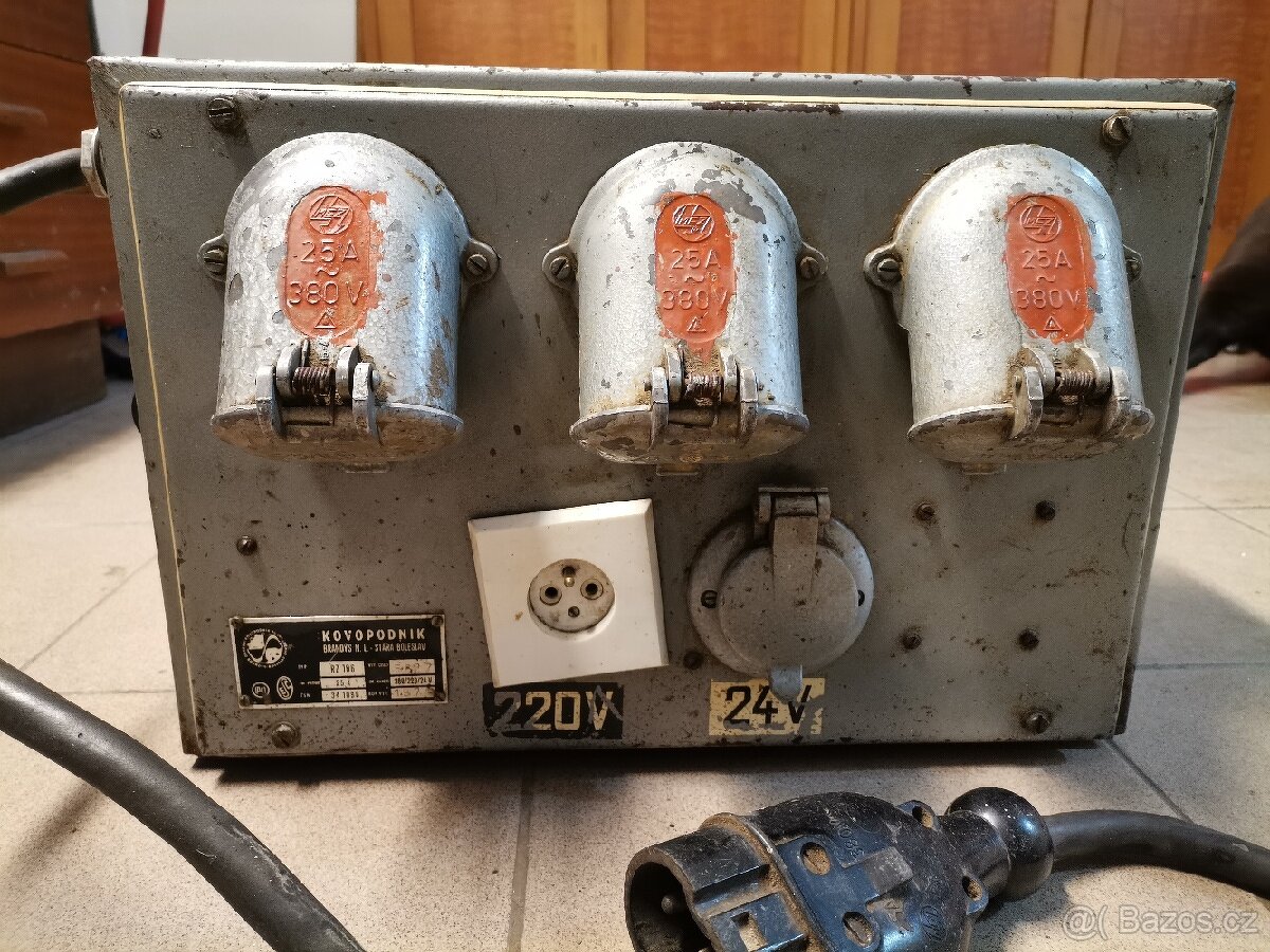 El. Rozvaděč 24V, 230V, 380V - 5