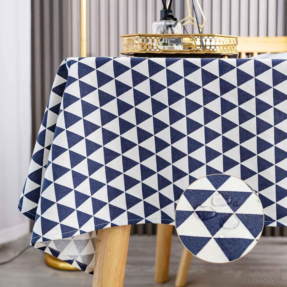 Nové veliké lněné ubrusy - 5