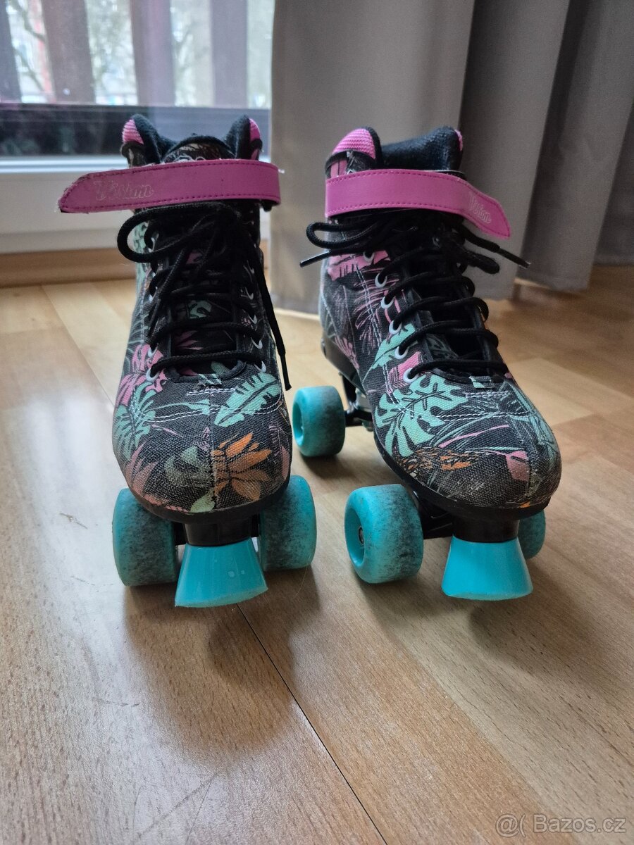 Prodám kolečkové roller brusle - 5