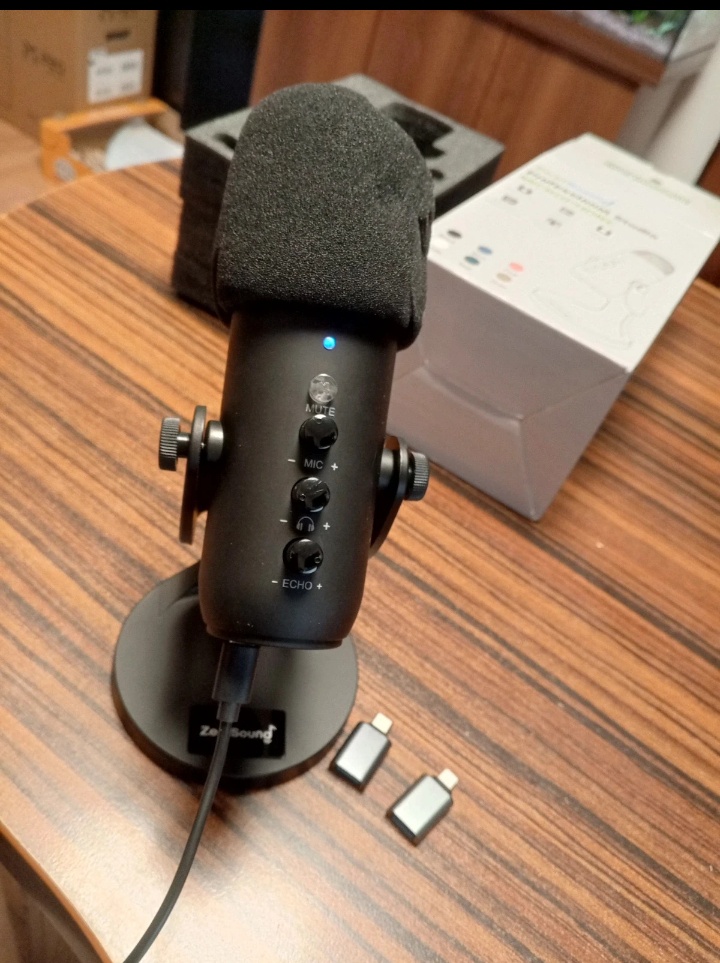 Stolní mikrofon USB k PC - 5