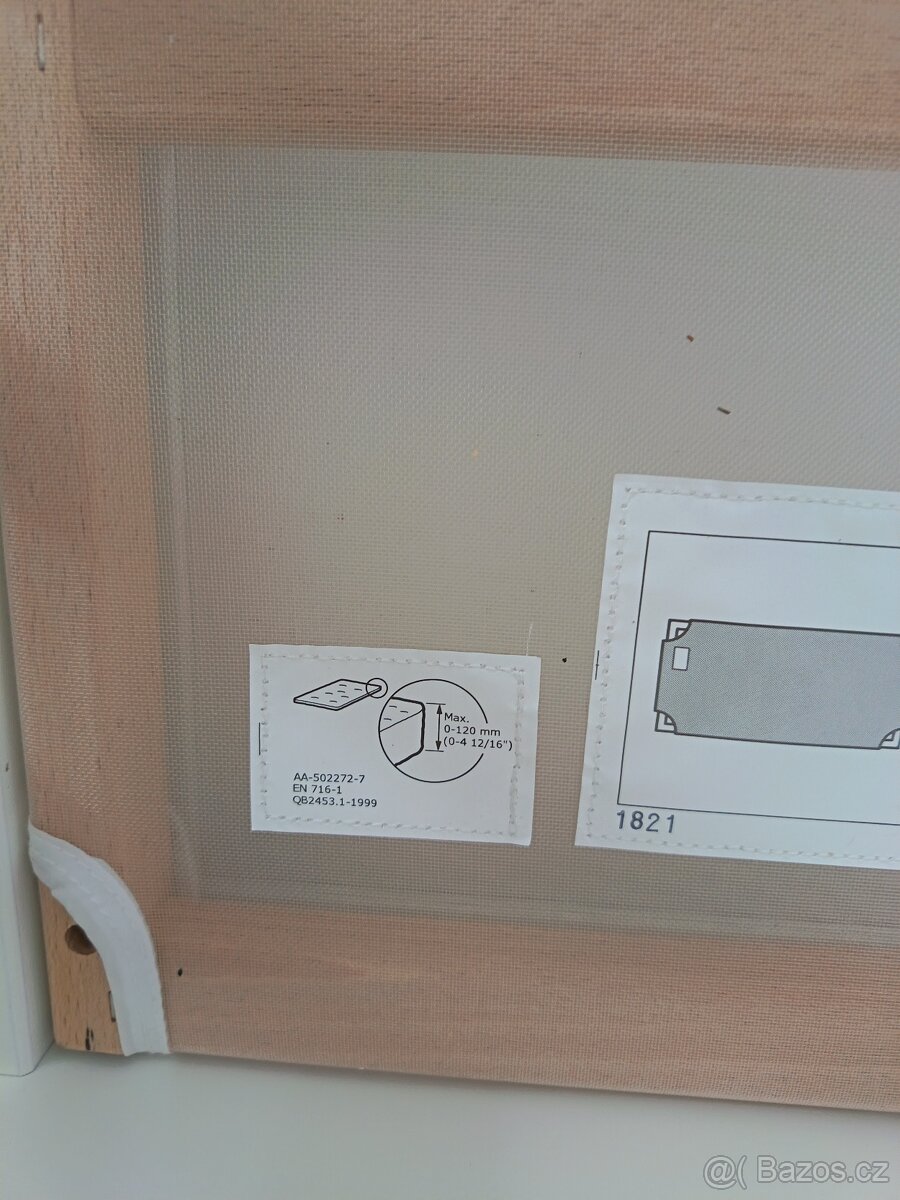 Postýlka IKEA bílá s šuplíky - 5