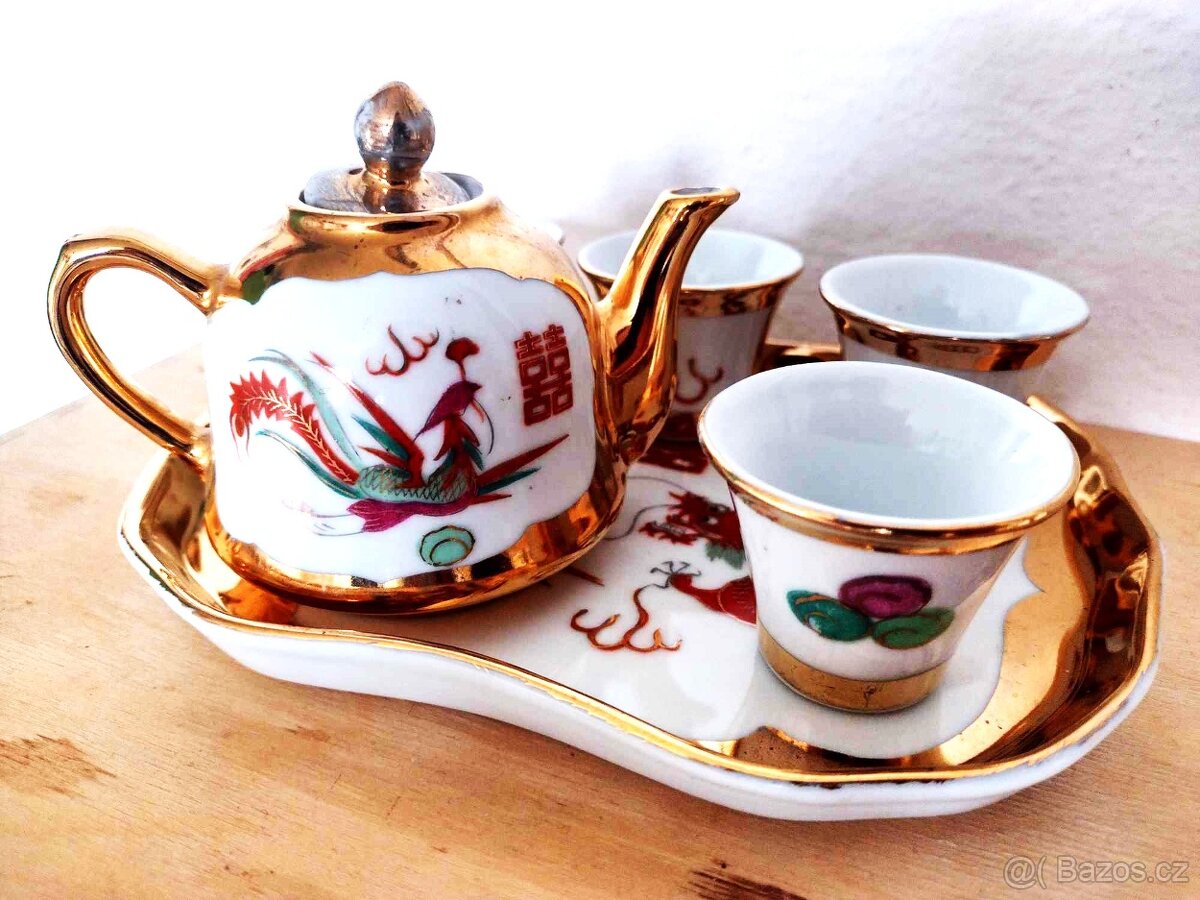 NA PRODEJ ZNACENA CINSKA CAJOVA SOUPRAVA/SADA/SET - 5