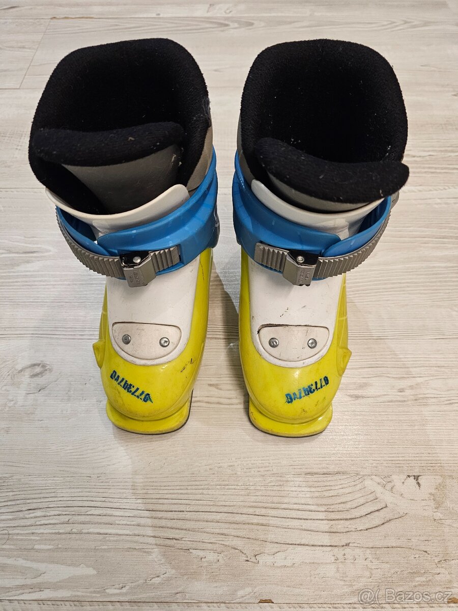 Dětské lyže Atomic 80 cm a lyžařské boty Dalbello vel. 26 - 5
