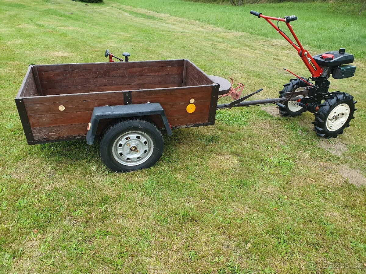 Prodám krásný český malotraktor Vari, málo používaný - 5