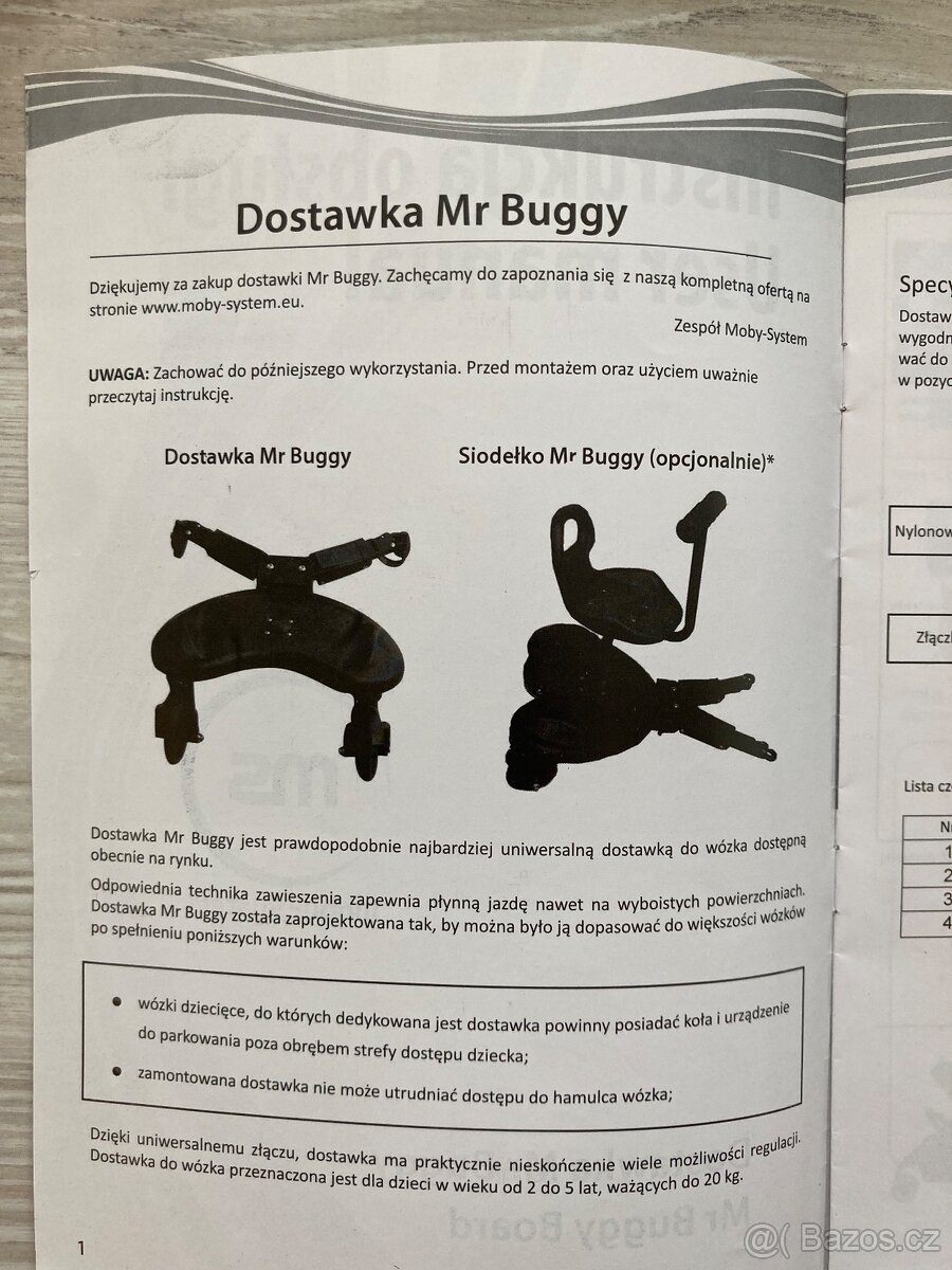 Stupátko na kočár - 5