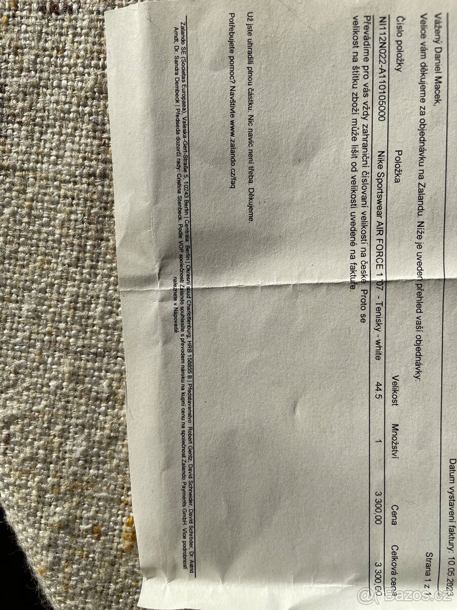 Prodám Nike AIR FORCE - 5