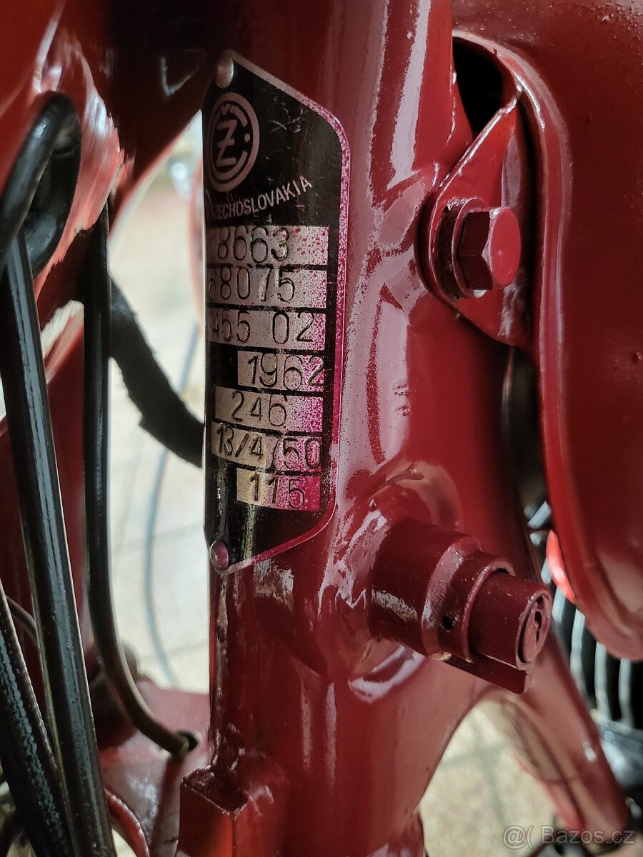 ČZ 250/455 r.v. 1962 - 5