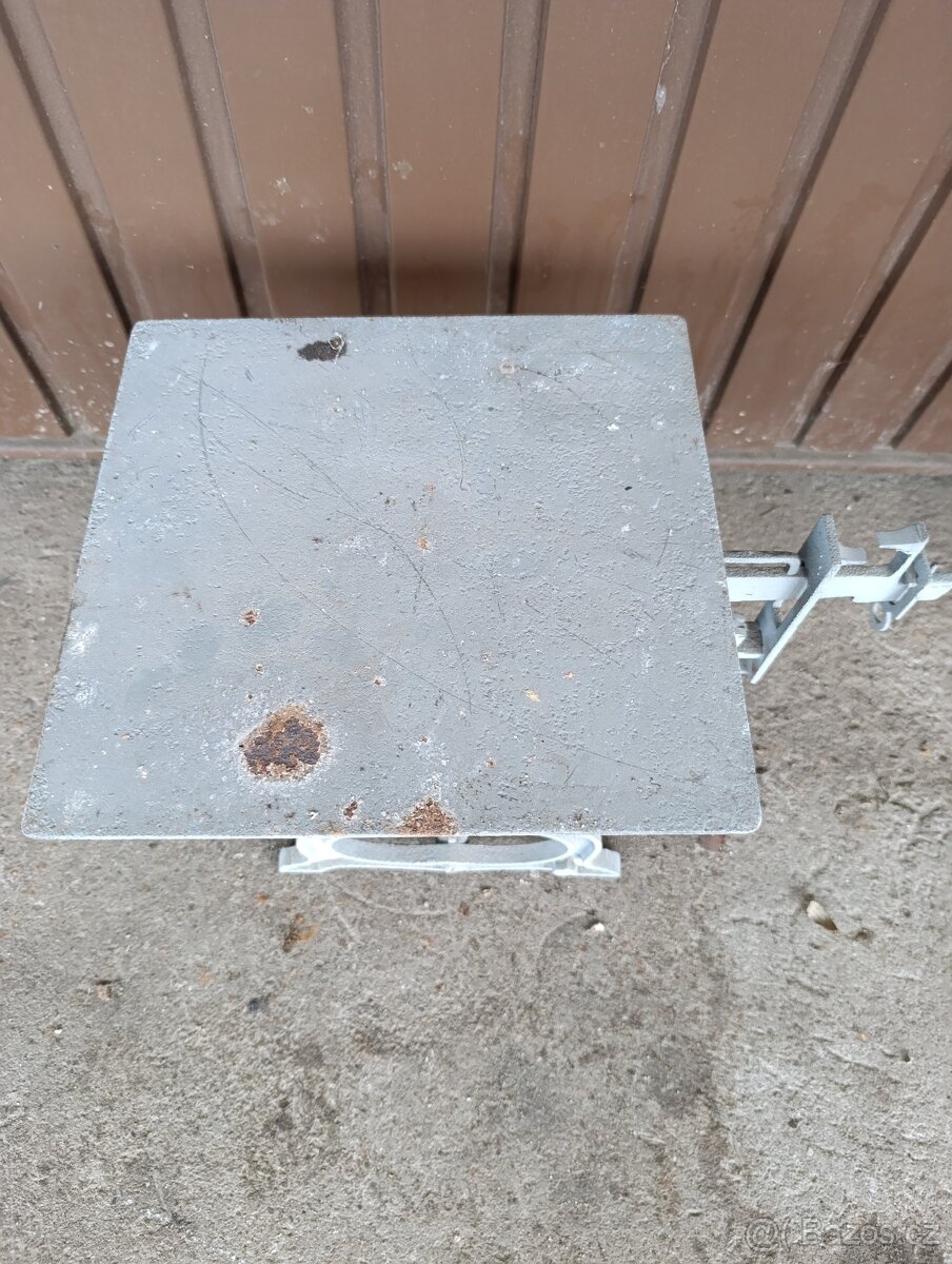 Starožitná váha železná malá decimálka - 5