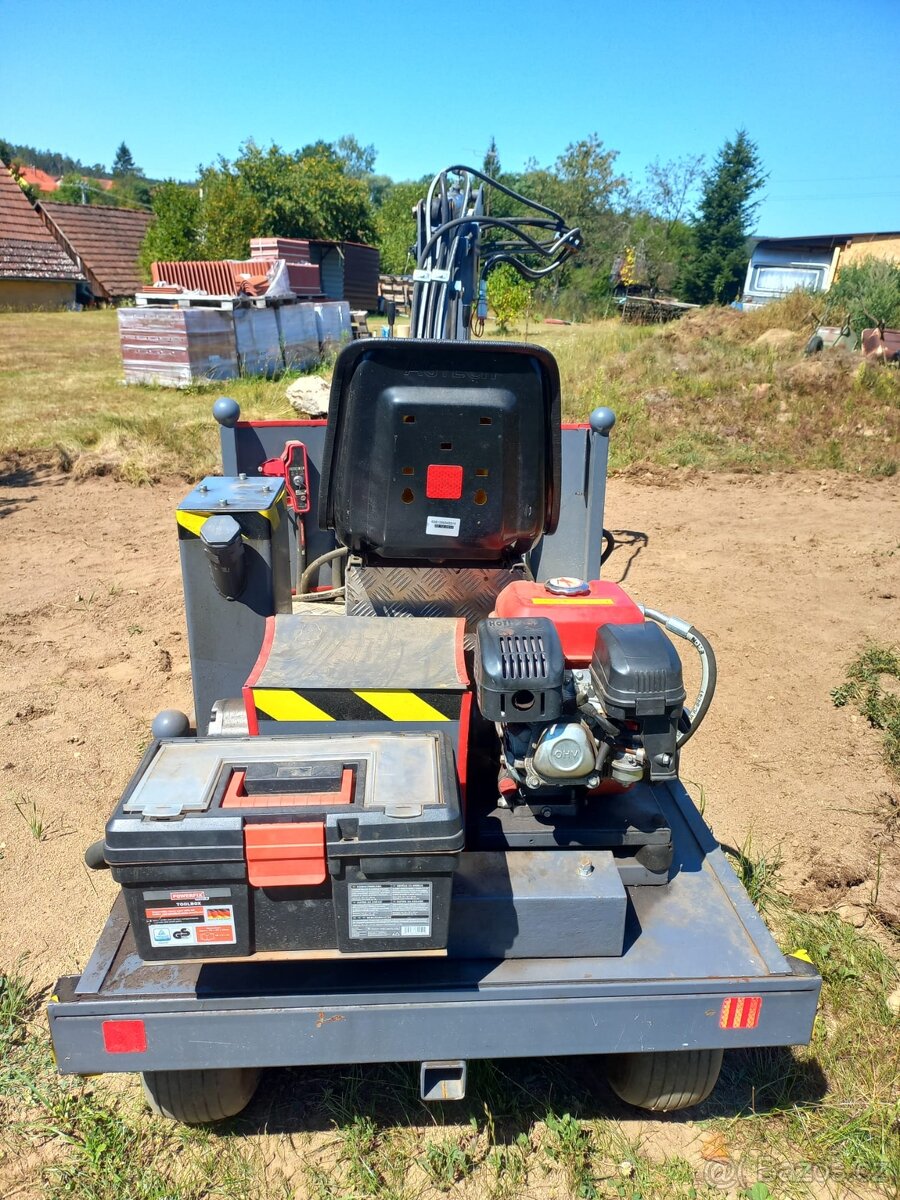 Prodám minibagr, motorová lobata - 5