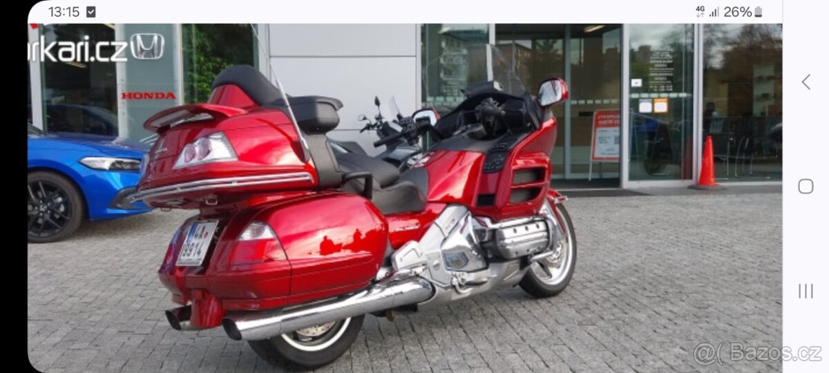 Prodám Honda Goldwing 1800/rv.2008/16500km STK 10.05.2028 - 5